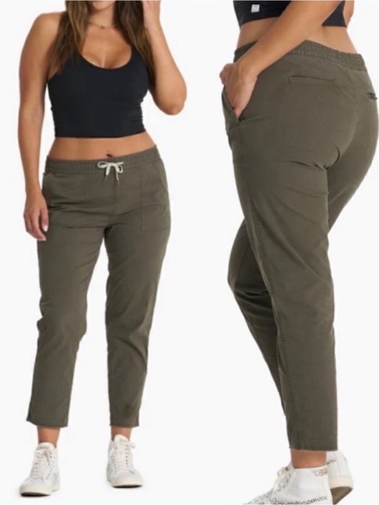 Vuori Pants - Vuori Ripstop Pant Oregano Olive Green